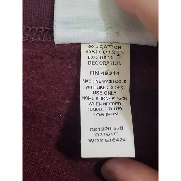 Champion Eco Fleece SZ XS University of Chicago Crewneck Sweatshirt Academia - Picture 4 of 8